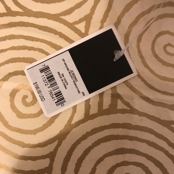 Juicy Couture Black Label Black Suede Wallet BNWT - Picture 4 of 8